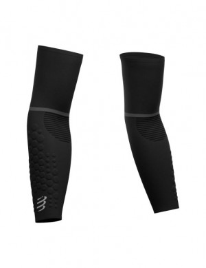 Compressport ArmForce Ultralight Compression Sleeves Heren Zwart | YTBVN-6041