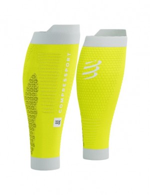 Compressport R2 3.0 Accessoires Heren Geel Wit | LZSGP-8943