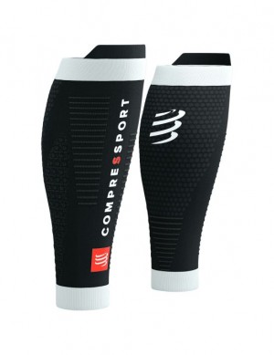 Compressport R2 3.0 Compression Sleeves Heren Zwart | GPKNR-0126