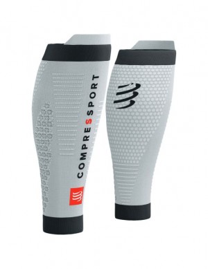 Compressport R2 3.0 Compression Sleeves Heren Grijs | IAWSV-8159