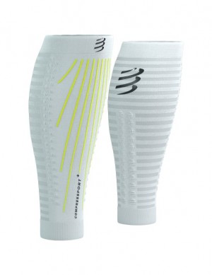 Compressport R2 Aero Accessoires Unisex Wit Geel | ZOWVG-9561