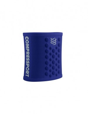 Compressport Sweatbands 3D.Dots Accessoires Unisex Blauw Wit | ISLHN-3948