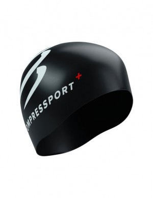 Compressport Swim Cap Accessoires Unisex Zwart | CDKLI-9870