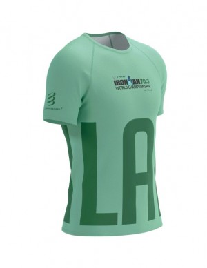 Compressport TRAINING SS Tshirt M Hardloopshirts Heren Gekleurd | LZFGK-2731