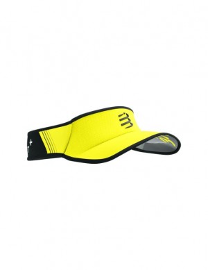 Compressport Visor Ultralight Accessoires Unisex Geel Zwart | EUDWO-7289