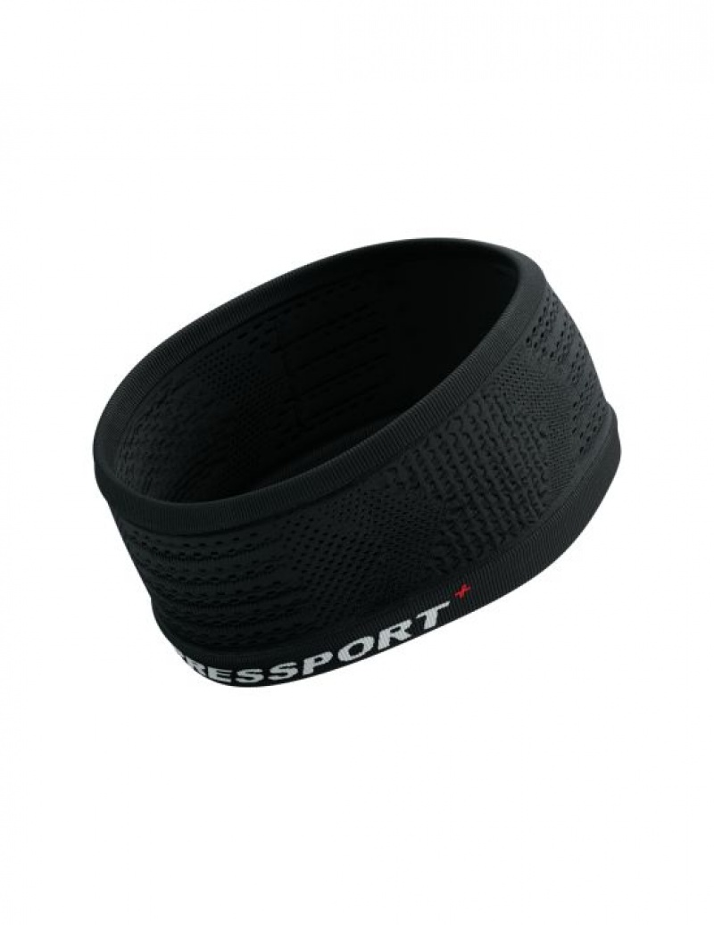 Compressport Headband On/Off Accessoires Unisex Zwart Wit | SIJET-3578