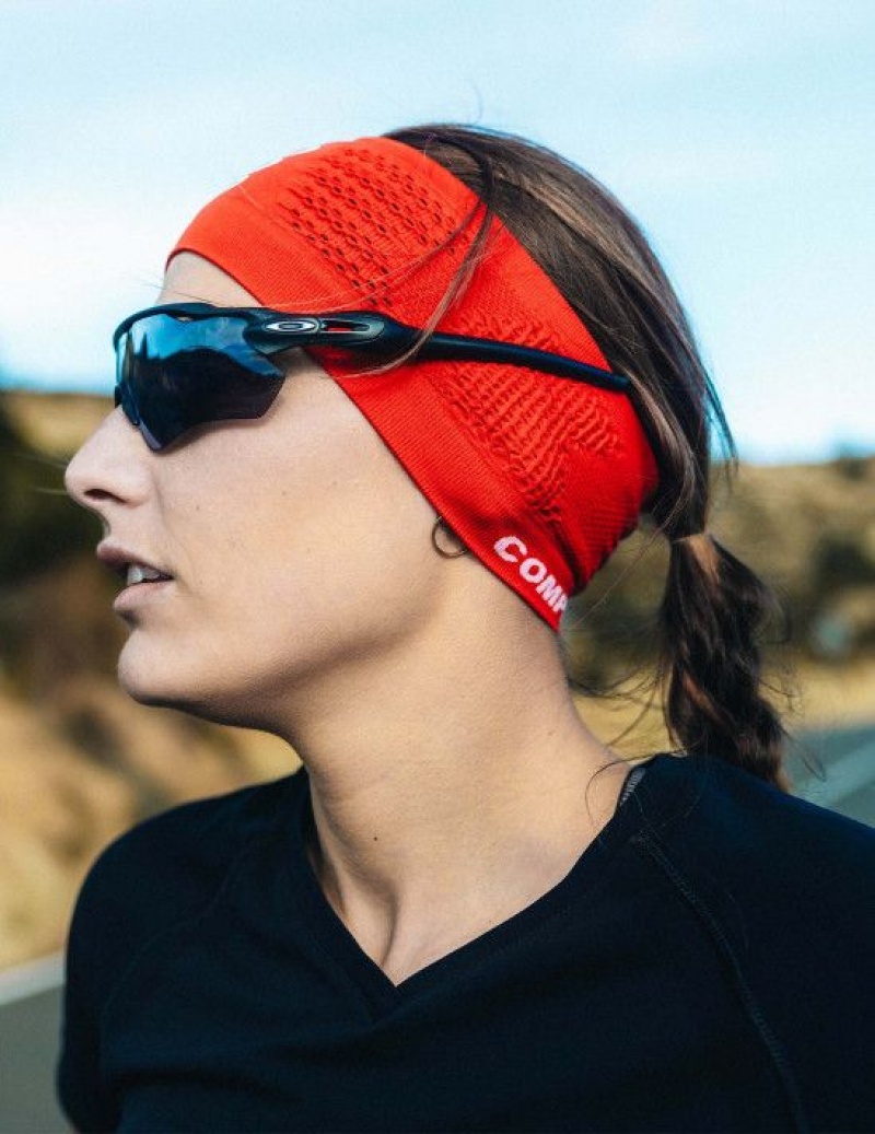 Compressport Headband On/Off Accessoires Unisex Rood | VYXKC-6012