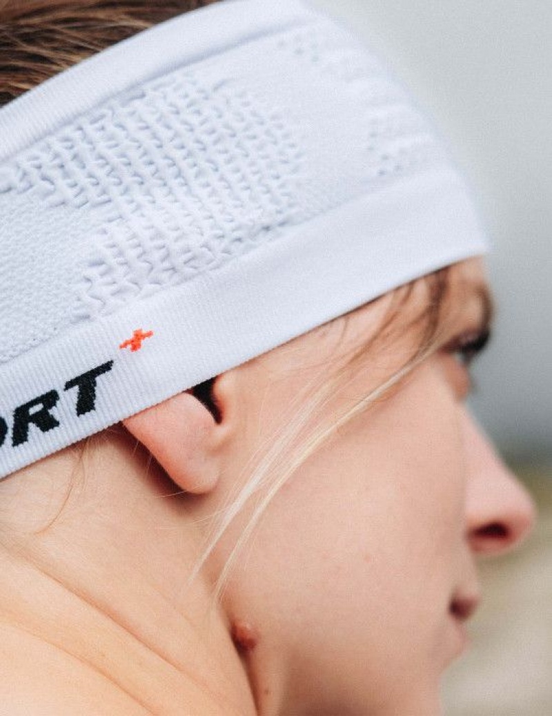 Compressport Headband On/Off Accessoires Unisex Wit | CRMZF-4630