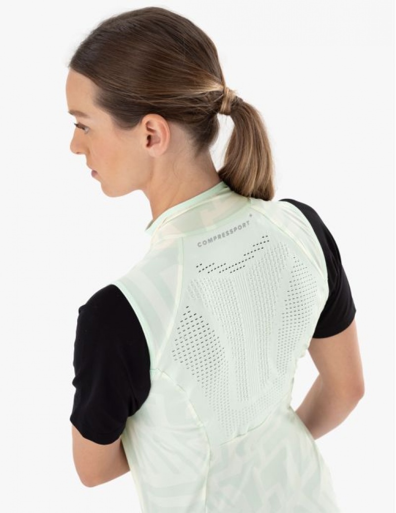 Compressport Hurricane Windproof Vest W Jassen Dames Gekleurd | OXYFE-9136