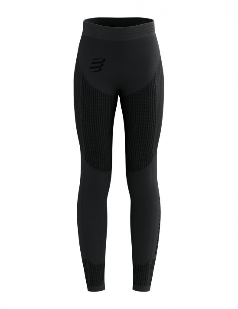 Compressport On/Off Tights W Leggings Dames Zwart | SIDCM-9241