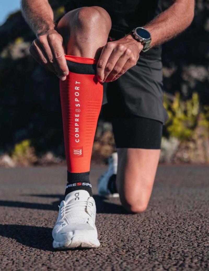 Compressport R2 3.0 Compression Sleeves Heren Rood | LWRGZ-3517