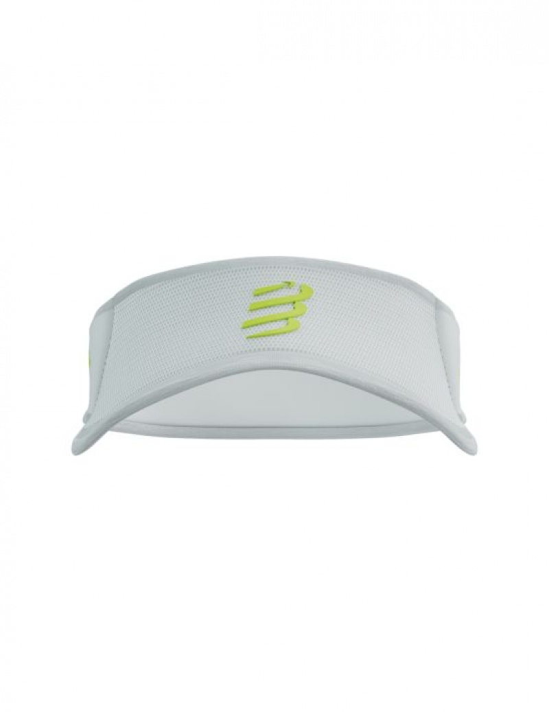 Compressport Spiderweb Ultralight Visor Caps Unisex Wit | BOGVR-5761