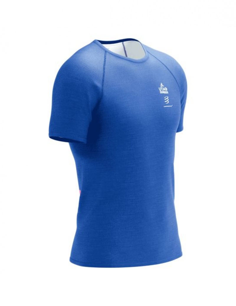 Compressport TRAINING SS Tshirt M Hardloopshirts Heren Gekleurd | NAHTJ-0916