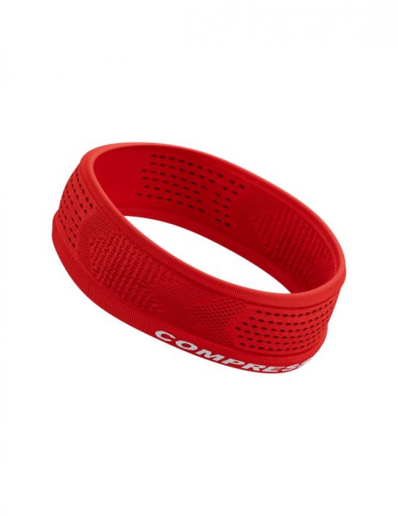 Compressport Thin Headband On/Off Accessoires Heren Rood | FVWAI-9475