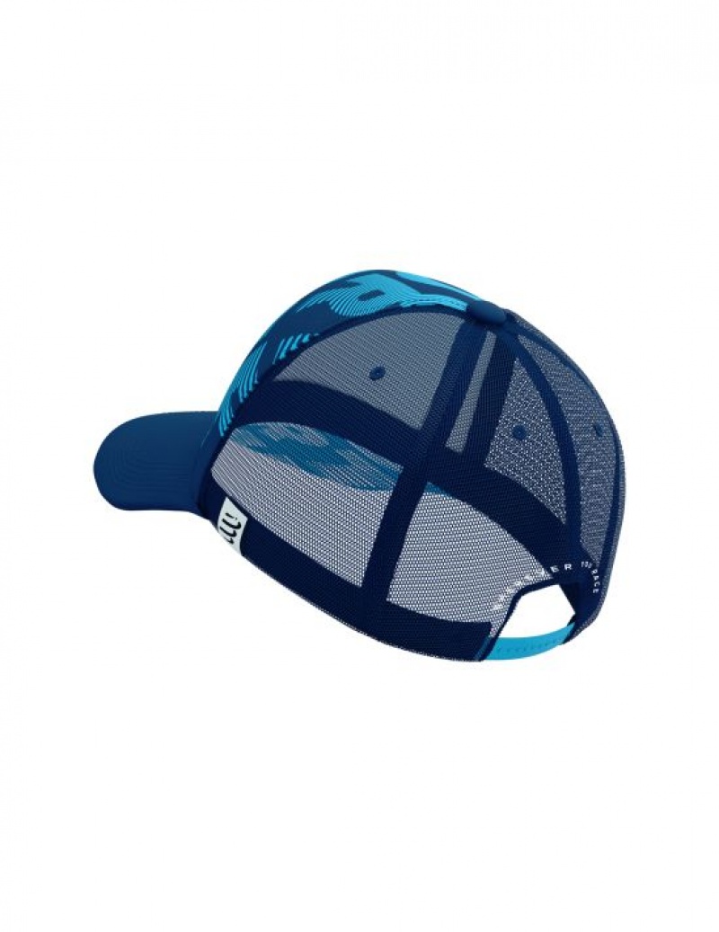 Compressport Trucker Cap Accessoires Unisex Blauw | CNXJW-5918