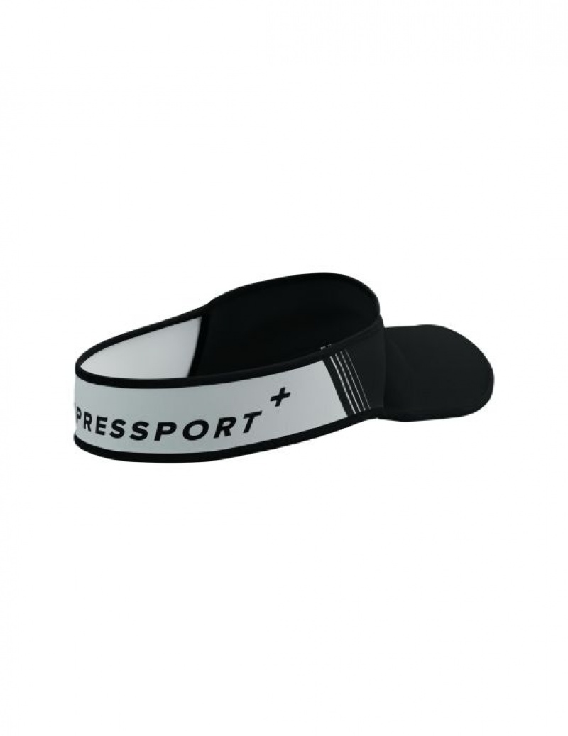 Compressport Visor Ultralight Accessoires Unisex Zwart Wit | YBCTJ-0259